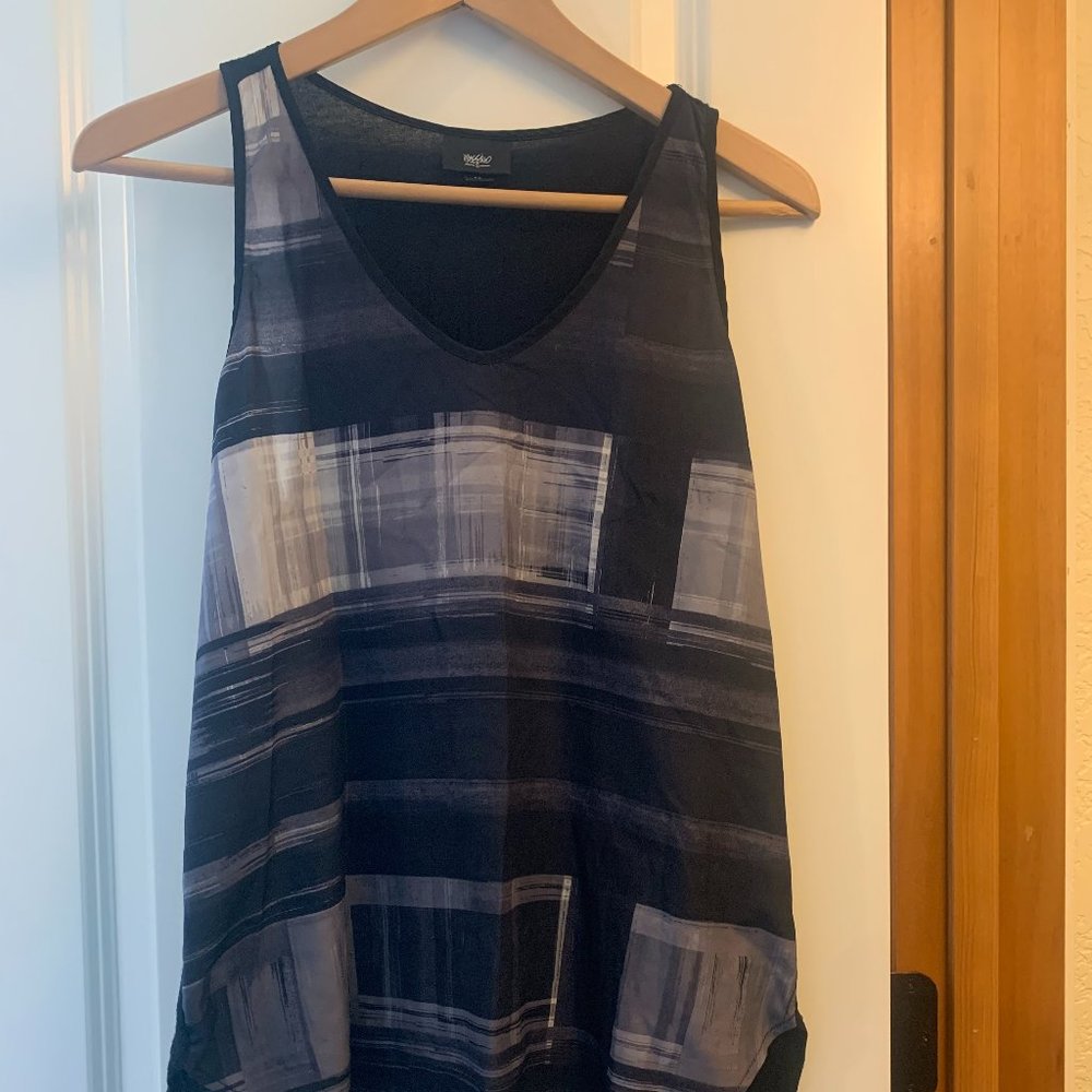 Mossimo Tank- Small Petite, Grey multicolor